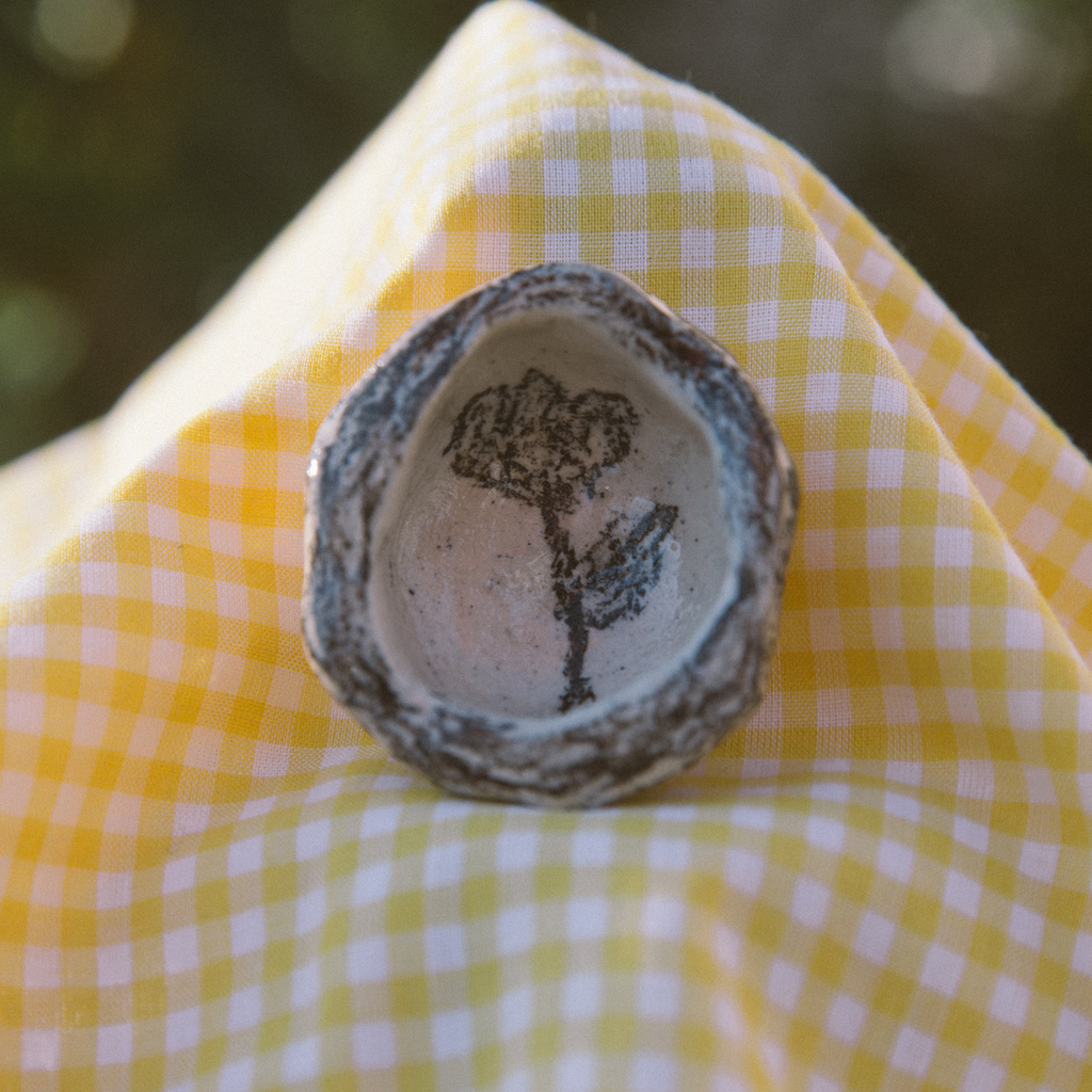 Flower Doodle Ring Dish