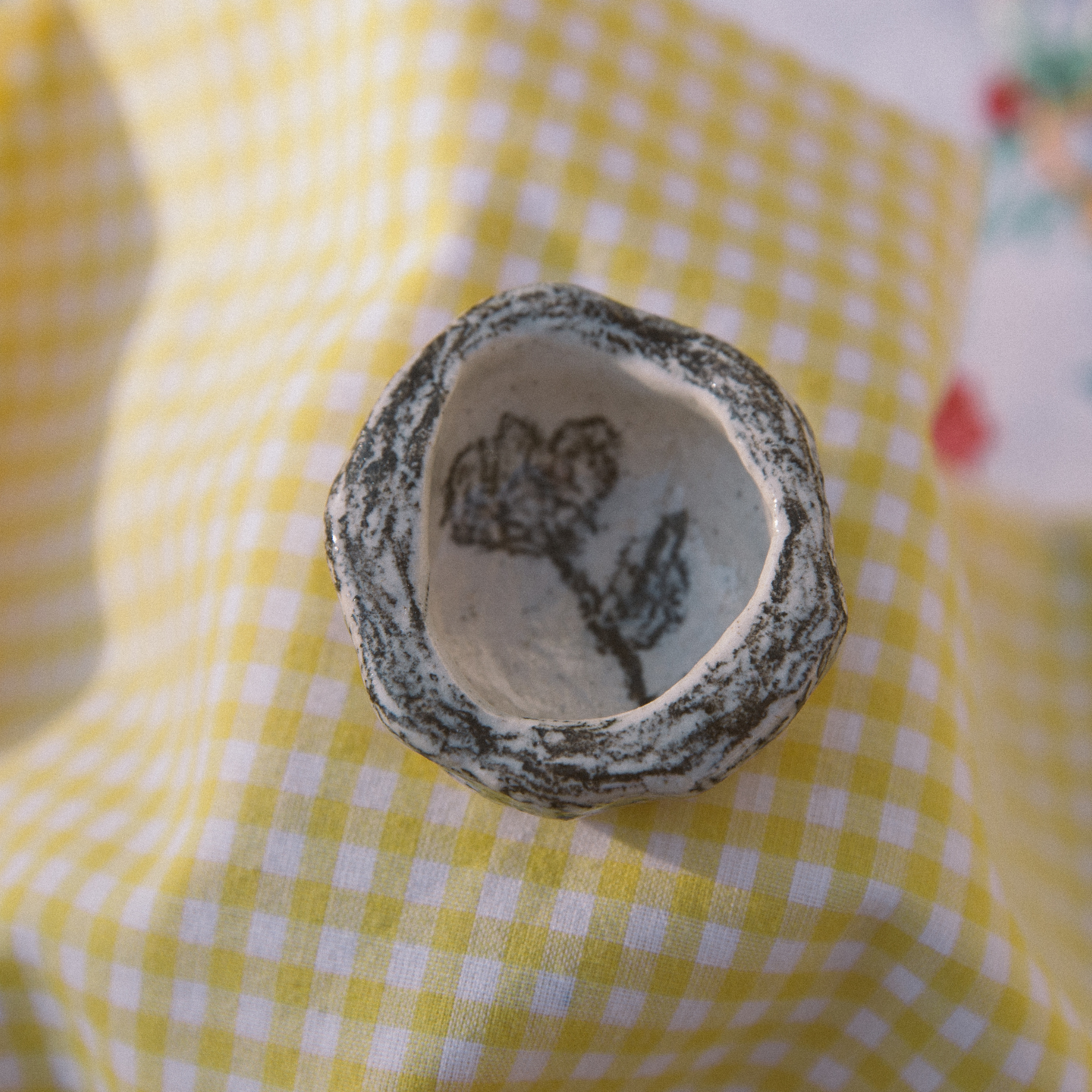 Flower Doodle Ring Dish